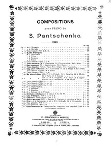 Five Preludes, Op.65: Five Preludes by Semën Panchenko