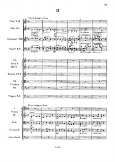 Symphony No.7 in D Minor, B.141 Op.70: Movement II by Antonín Dvořák