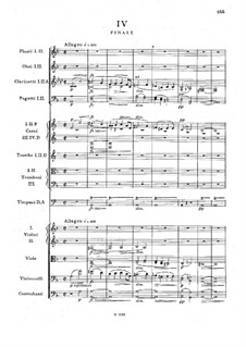 Symphony No.7 in D Minor, B.141 Op.70: Movement IV by Antonín Dvořák