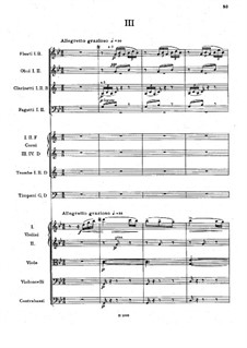 Movement III: Full score by Antonín Dvořák