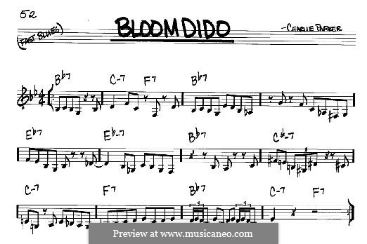 Bloomdido: For any instrument by Charlie Parker