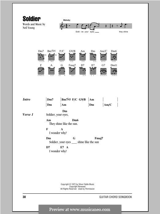 Soldier: Lyrics and chords by Neil Young