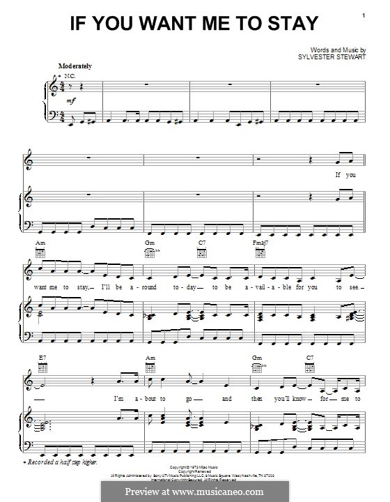If You Want Me To Stay Sly The Family Stone By S Stewart On Musicaneo If You Want Me To Stay Sly The Family Stone By S Stewart On Musicaneo