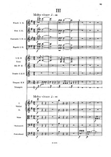 Movement III: Full score by Antonín Dvořák