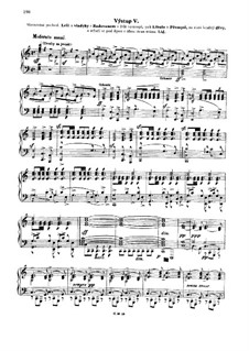 Libuše, T.107: Act III, Slavnostni pochod (Festival March), for piano by Bedřich Smetana
