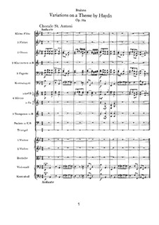variations 56a haydn op theme musicaneo inside