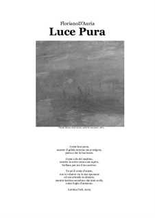 Luce Pura: Luce Pura by Floriano D'Auria