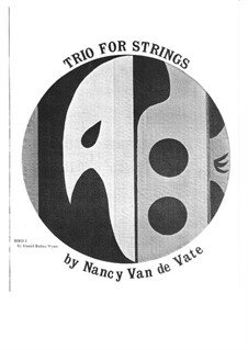 Trio for Strings: Parts by Nancy Van de Vate