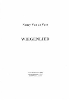 Wiegenlied: Wiegenlied by Nancy Van de Vate