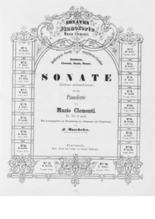 Three Sonatas, Op.50: Sonata No.3 by Muzio Clementi