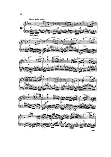 Tausig Edition: Etudes No.6-9 by Muzio Clementi