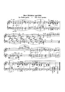 No.13 Der Dichter spricht (The Poet Speaks): For piano by Robert Schumann