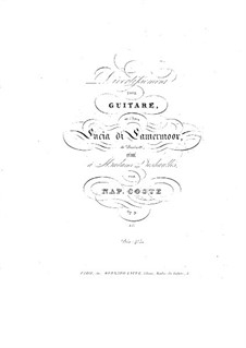 Divertissement on Themes from 'Lucia di Lammermoor' by Donizetti, Op.9: Divertissement on Themes from 'Lucia di Lammermoor' by Donizetti by Napoléon Coste