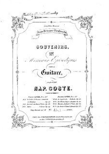 Four Pieces: Four Pieces by Napoléon Coste