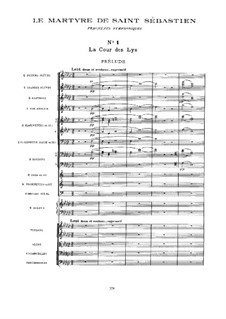 Le Martyre de Saint Sébastien, L.124: Fragments symphoniques by Claude Debussy