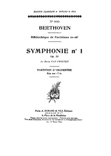 Complete Symphony: Full score by Ludwig van Beethoven