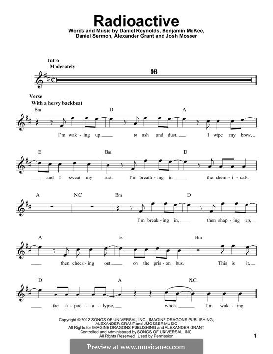 Радиоактив ноты. Imagine dragons radioactive. Imagine dragons - radioactive (lyrics). Радиоактив имеджен дорагон. Перевод песни radioactive.
