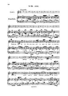 Acis and Galatea, HWV 49: Would you gain the tender creature. Aria for tenor by Georg Friedrich Händel