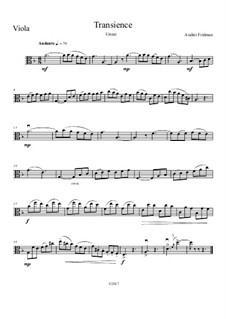 Transience: Viola solo by Andrei Fridman