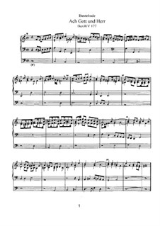 Chorale Preludes and Magnificats: For organ, BuxWV 177-220 by Dietrich Buxtehude