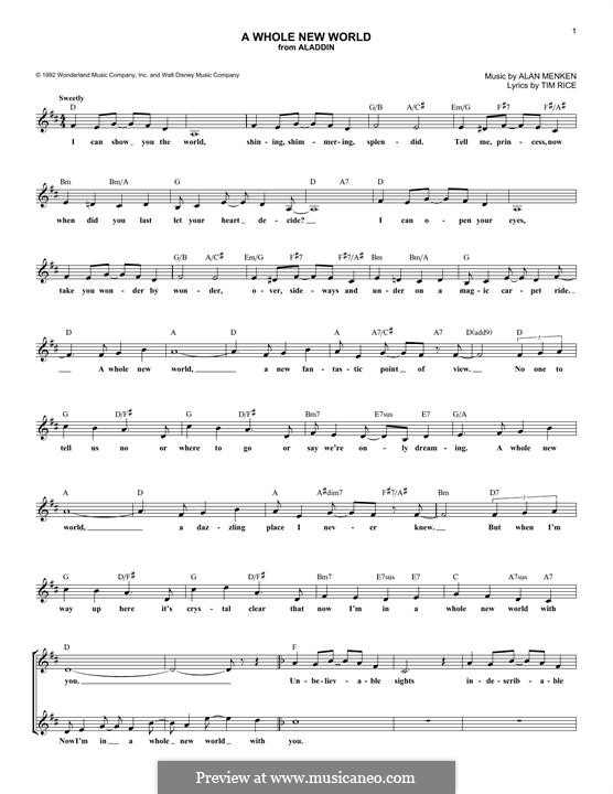 a whole new world lyrics a whole new world lyrics