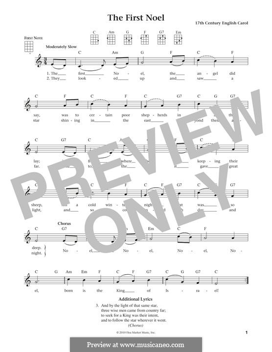 Instrumental version: For ukulele by folklore