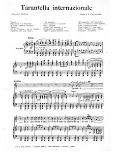 Tarantella internazionale: Tarantella internazionale by Ernesto Tagliaferri