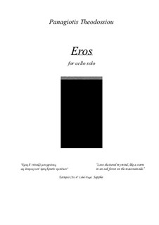 Eros: For cello solo, Op.28 by Panagiotis Theodossiou