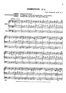 Pièces dans different styles for Organ: Book 1, Op.15 by Alexandre Guilmant