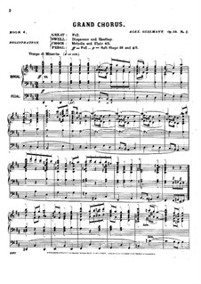 Pièces dans different styles for Organ: Book 4, Op.18 by Alexandre Guilmant