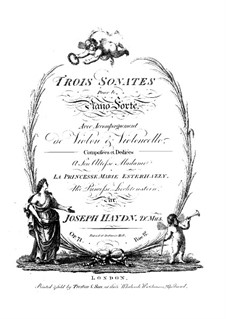 Piano Trios (Collection), Hob.XV: No.21-23 by Joseph Haydn