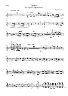 Rondo for violin & piano: Rondo for violin & piano by Ivan Naborshchikov