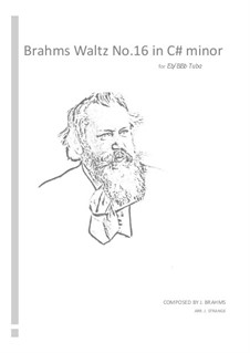 Waltz No.16: Arrangement for tuba by Johannes Brahms