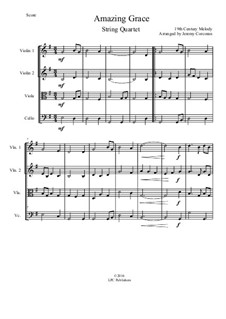 Ensemble version: For string quartet by folklore