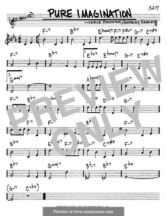 Pure Imagination (from Willy Wonka and The Chocolate Factory): For any instrument by Anthony Newley, Leslie Bricusse