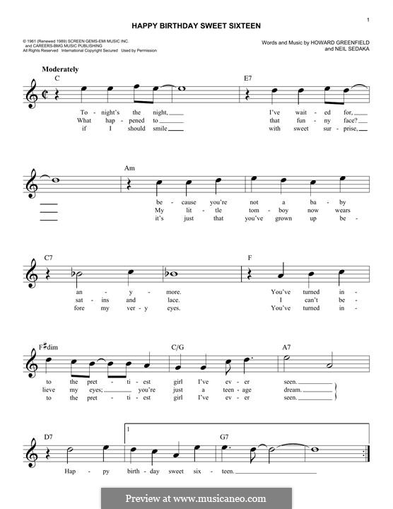 Happy Birthday Sweet Sixteen Chords Ultimate Guitar Happy Birthday Sweet Sixteen Chords Ultimate Guitar