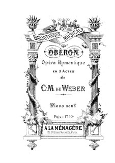 Complete Opera: For piano by Carl Maria von Weber