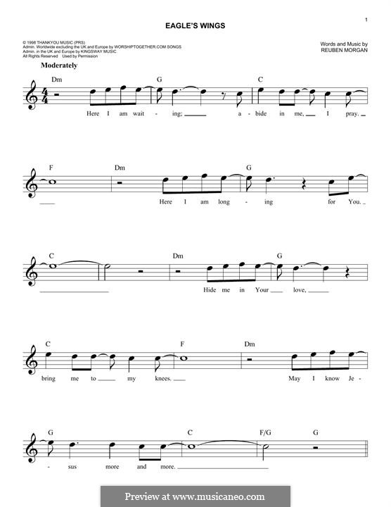 Eagle's Wings (Katinas) by R. sheet music on MusicaNeo