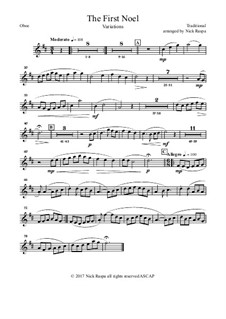 Variations: For full orchestra – oboe part by folklore