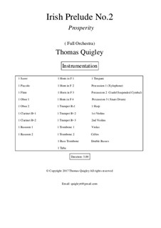 Irish Prelude No.2 (Prosperity): Irish Prelude No.2 (Prosperity) by Thomas Quigley