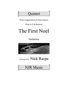 Variations: For woodwind quintet – score and parts by folklore