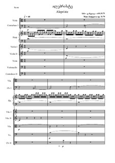 Alepriste, Op.79: Alepriste by Nino Janjgava
