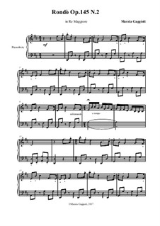 Rondòs, Op.145: Rondò No.2 in Re Maggiore by Marzia Gaggioli