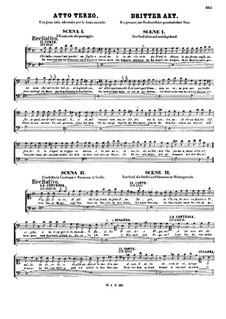 Complete Opera: Act III by Wolfgang Amadeus Mozart