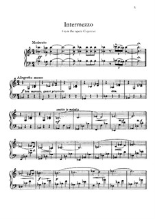 Goyescas: Intermezzo, for piano by Enrique Granados