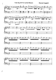 Volos, Op.151: Volo No.1 in Do Minore by Marzia Gaggioli