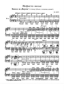 Waltz No.1 in A Major 'The Dance in the Village Inn', for Piano, S.514: For a single performer by Franz Liszt