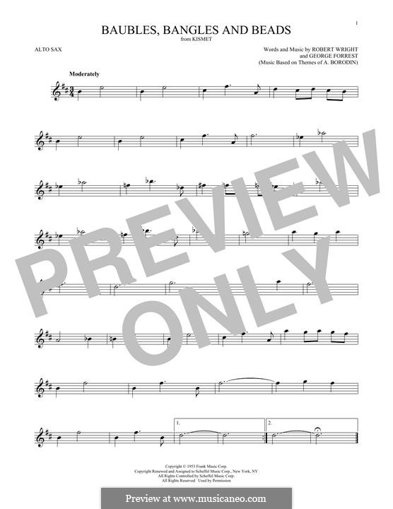 Baubles, Bangles and Beads (Frank Sinatra) by Forrest,