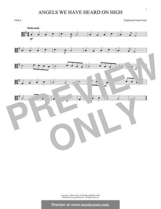 One instrument version: For viola by folklore