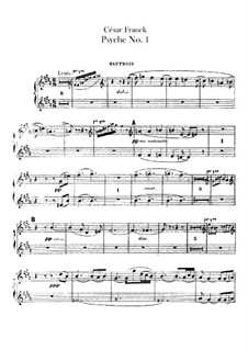 Psyché, M.47: Oboes and cor anglais parts by César Franck